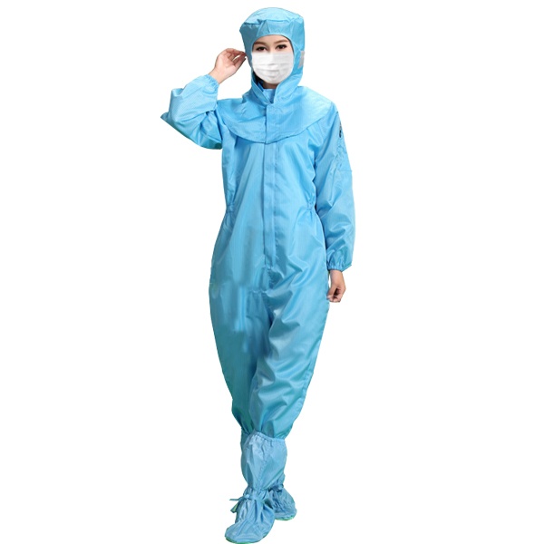 防静电披肩帽连体服