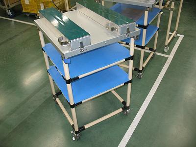 蓝色防静电台垫